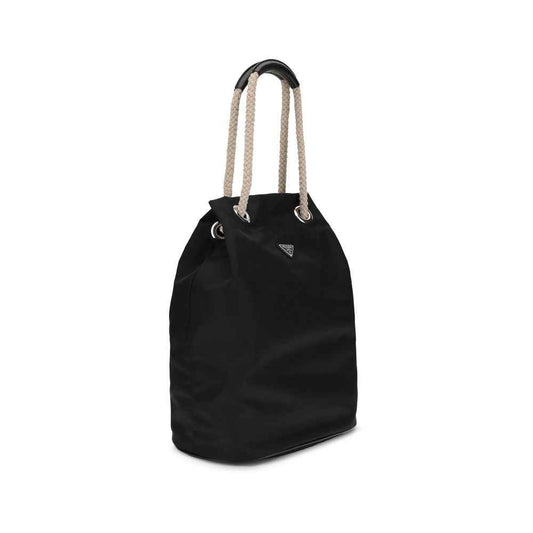 Prada Black Recycled Polyamide Shoulder Bag