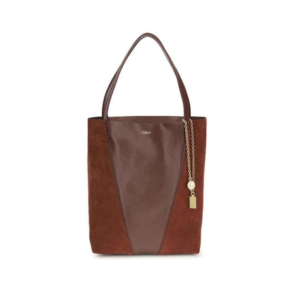 Chloé Brown Spin Shoulder Bag - XT & Co