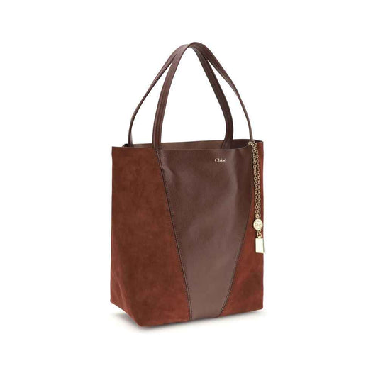 Chloé Brown Spin Shoulder Bag - XT & Co