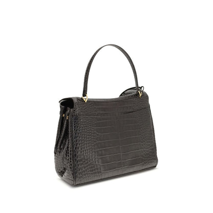 Balenciaga Rodeo Calf Leather Handbag Brown - XT & Co