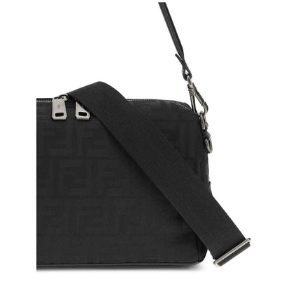 Fendi Black Nylon Shoulder Bag