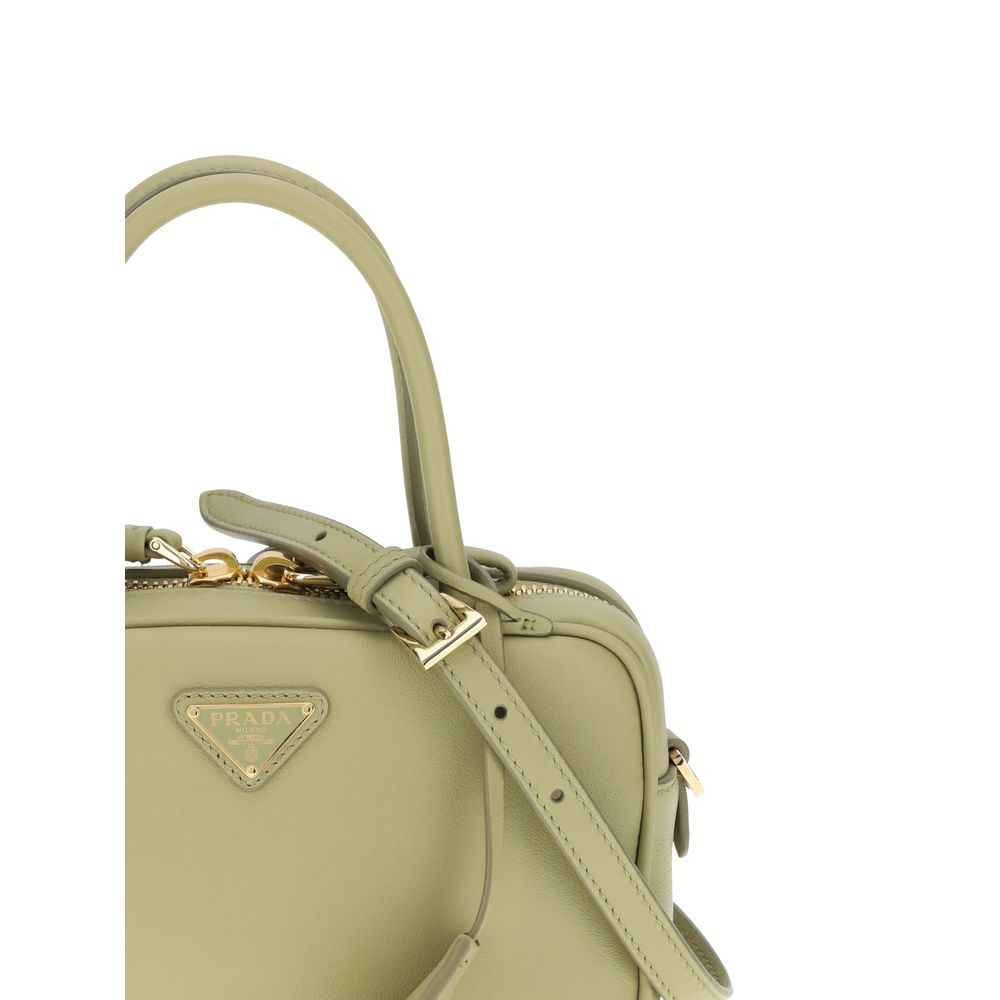 Prada Green Calf Leather Bos Taurus Bag - XT & Co