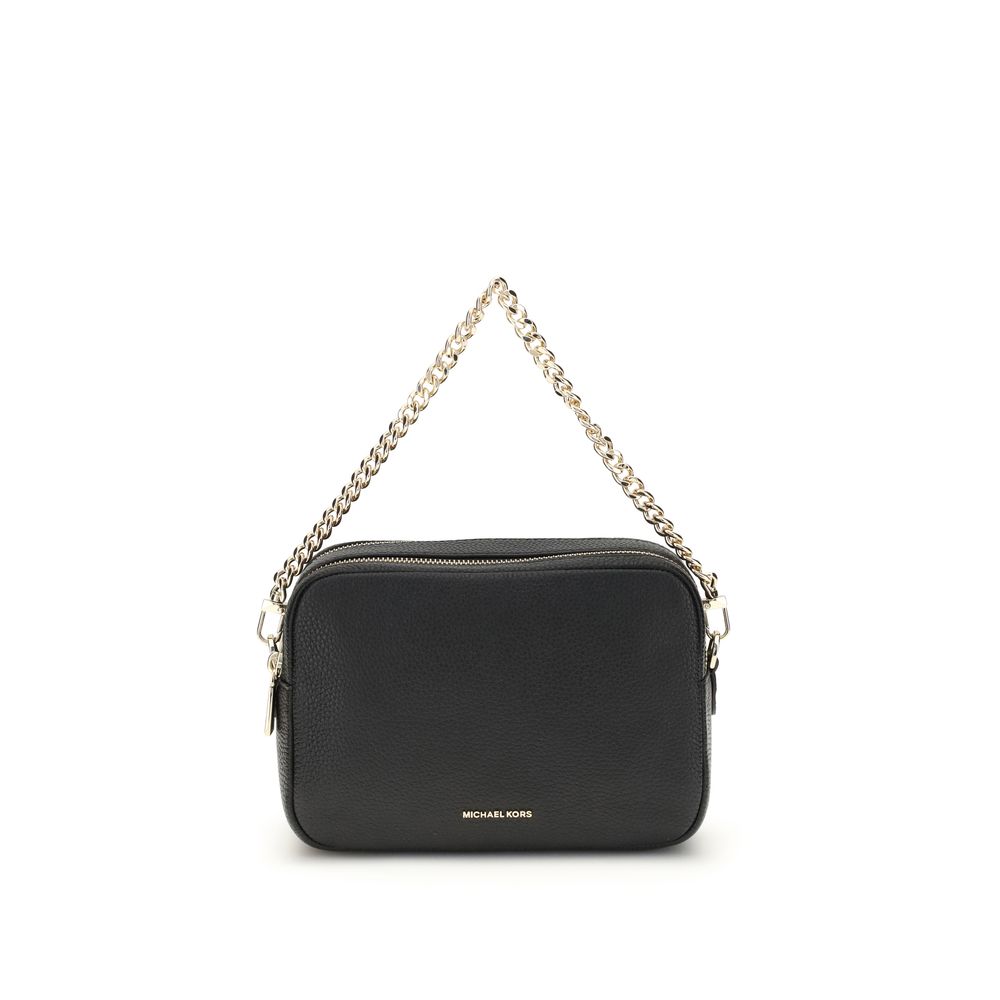 Michael Kors Black Bos Taurus Shoulder Bag - XT & Co