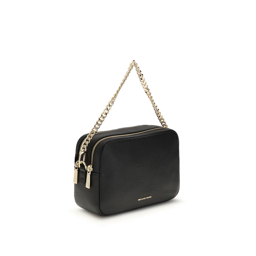 Michael Kors Black Bos Taurus Shoulder Bag - XT & Co