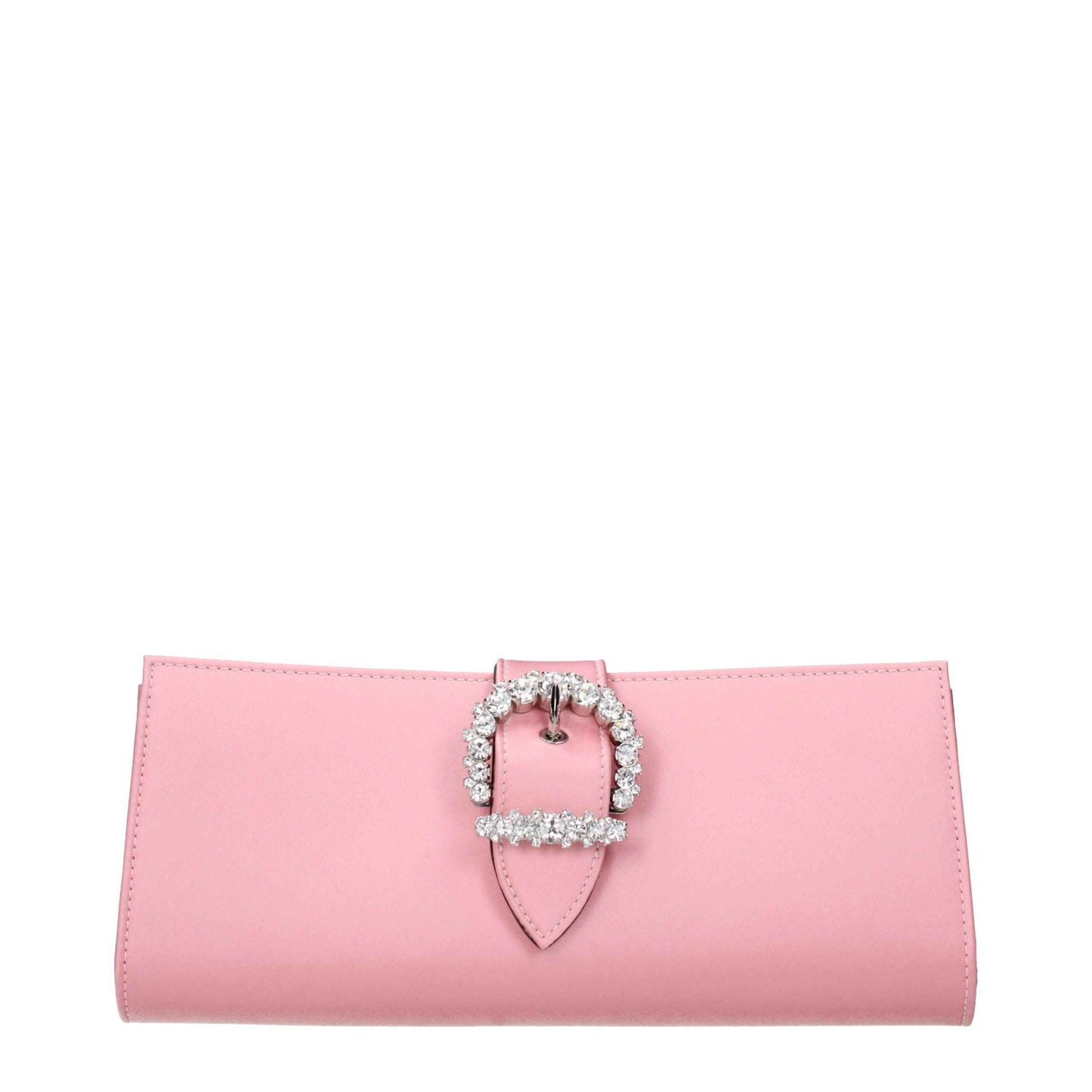 Jimmy Choo Pink Satin Evening Clutch Bag - XT & Co