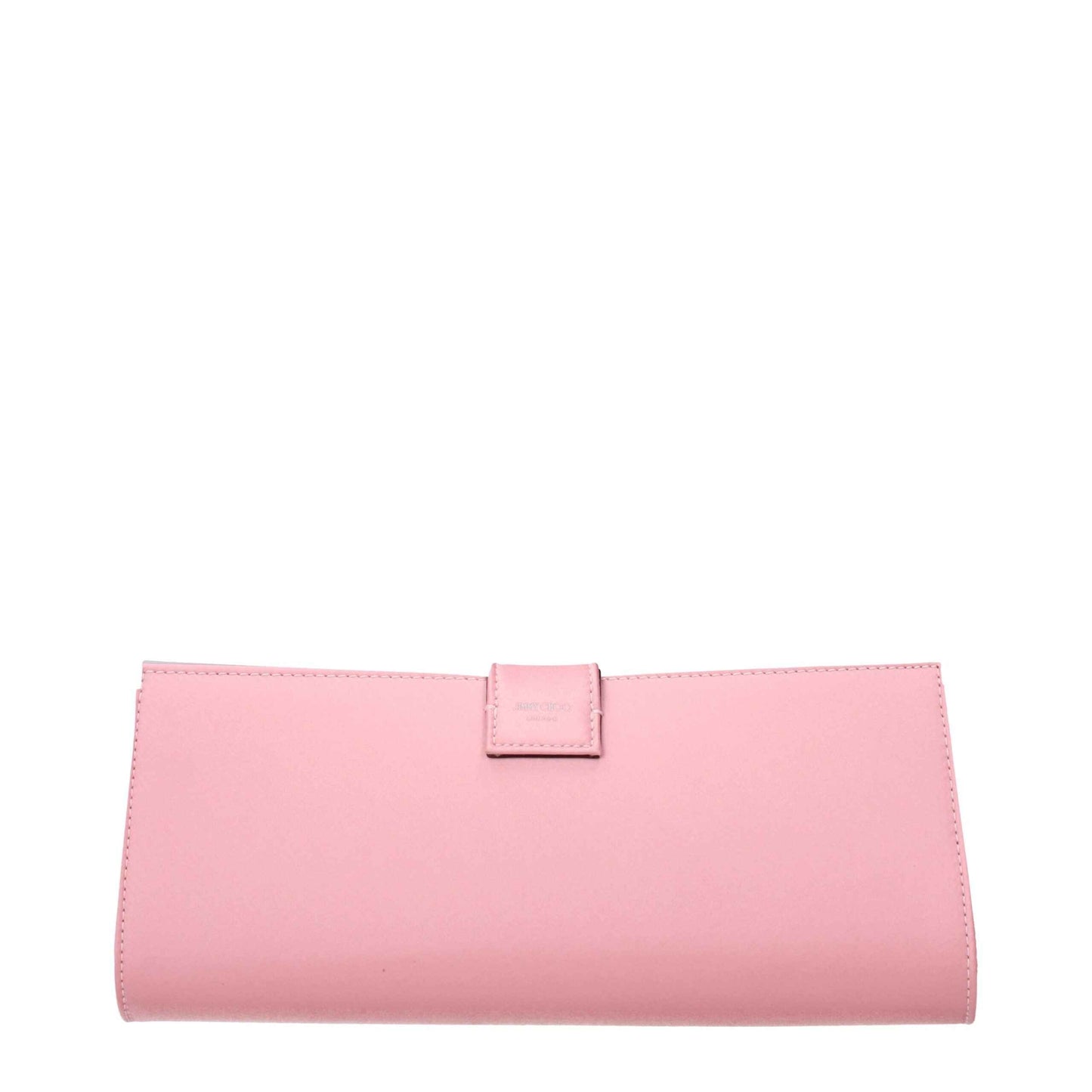 Jimmy Choo Pink Satin Evening Clutch Bag - XT & Co
