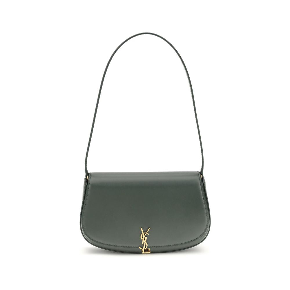 Saint Laurent Green  Bos Taurus Shoulder Bag - XT & Co