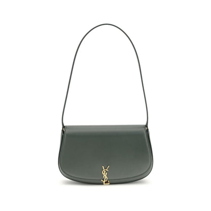 Saint Laurent Green  Bos Taurus Shoulder Bag - XT & Co