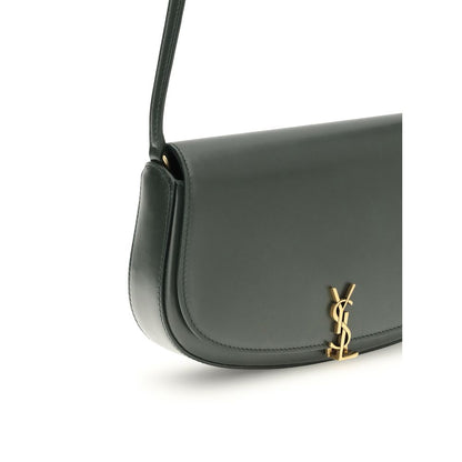 Saint Laurent Green  Bos Taurus Shoulder Bag - XT & Co