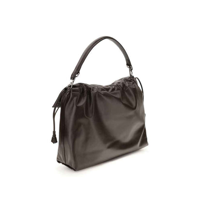 Fendi Brown Calf Leather Bos Taurus Shoulder Bag