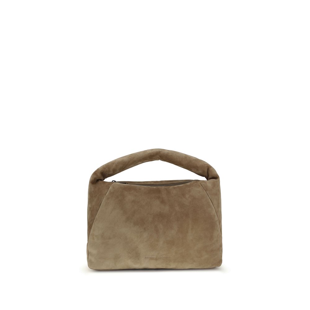 Brunello Cucinelli Suede Shoulder Bag