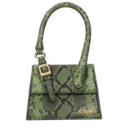 Jacquemus Emerald Calfskin Leather Handbag - XT & Co