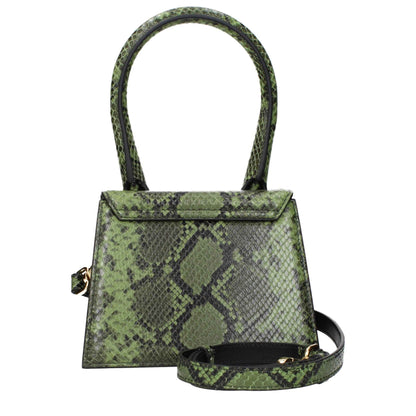 Jacquemus Green Leather Shoulder Bag Deluxe Edition - XT & Co