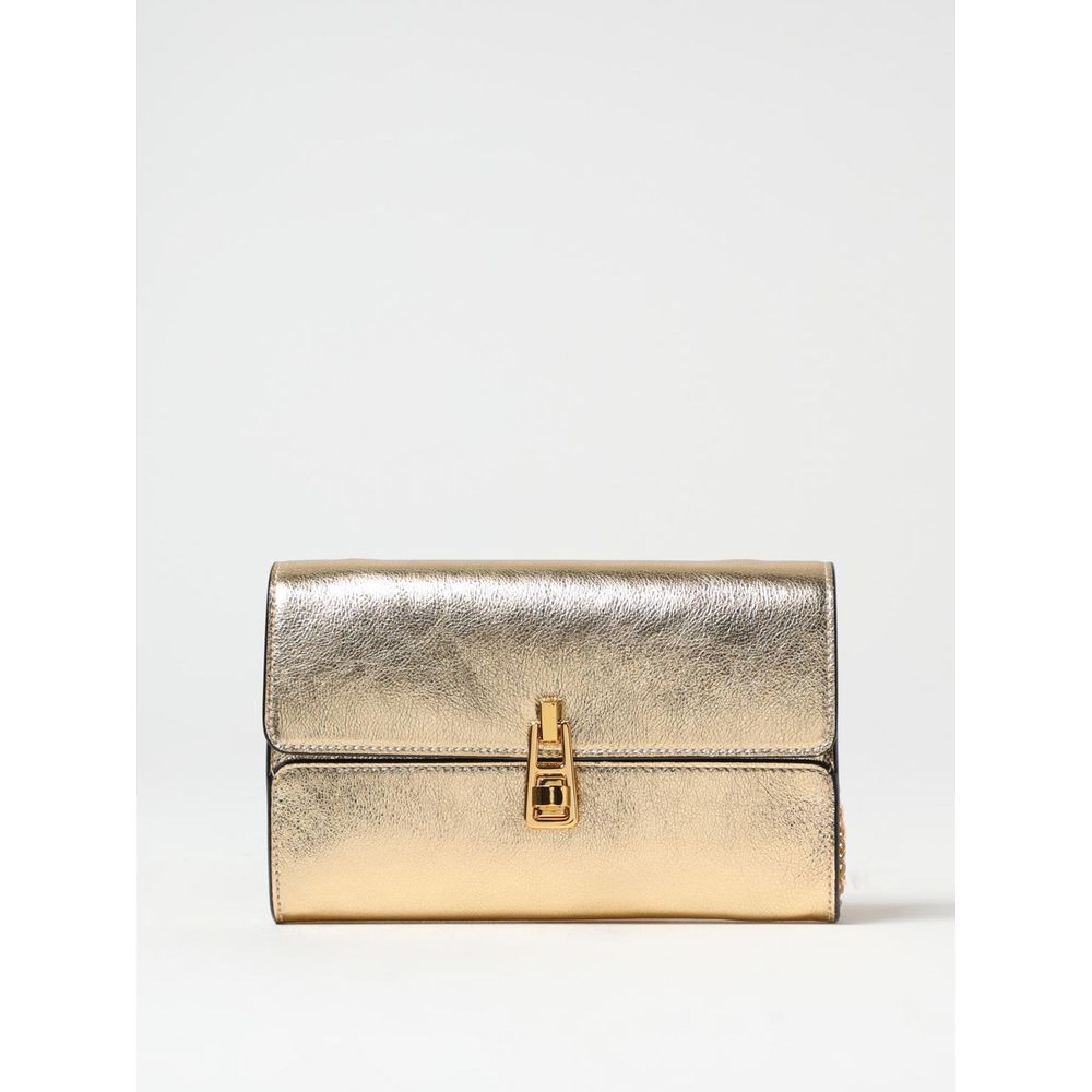 Coccinelle Gold Leather Handbag - XT & Co
