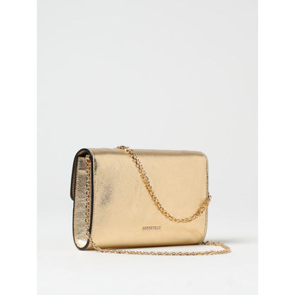 Coccinelle Gold Leather Handbag - XT & Co