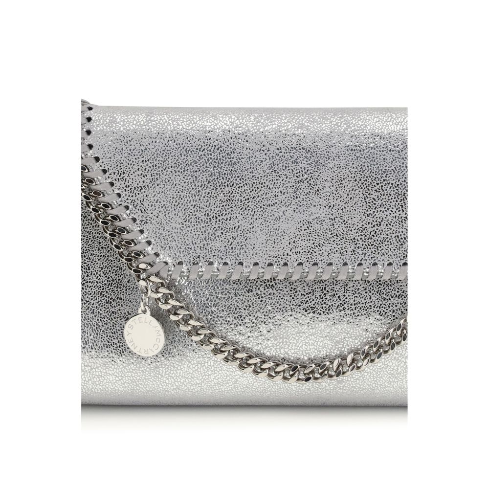 Stella McCartney Silver Falabella Diamond Shoulder Bag - XT & Co