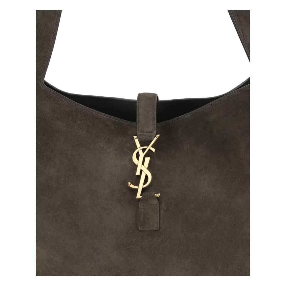 Saint Laurent Brown The Le 5 à 7 Bea Tote Bag - XT & Co