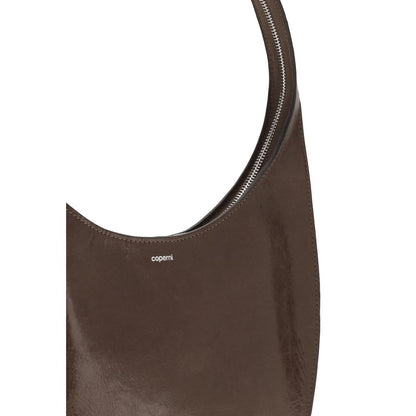 Coperni Brown Leather Sculpted Oval ShoulderBag - XT & Co