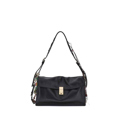 Prada Black Bos Taurus Shoulder Bag - XT & Co