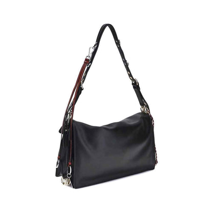 Prada Black Bos Taurus Shoulder Bag - XT & Co