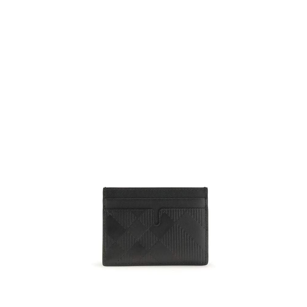 Burberry Black Calf Leather Bos Taurus Wallet by Burberry
