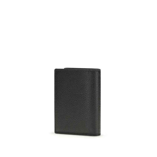 Givenchy Black Calf Leather Bos Taurus Wallet