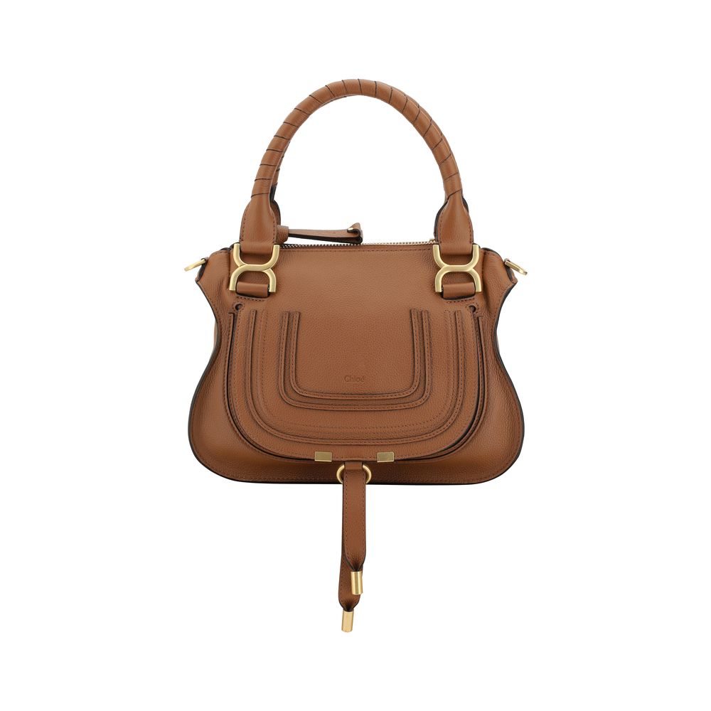Chloé Brown Bos Taurus Shoulder Bag - XT & Co