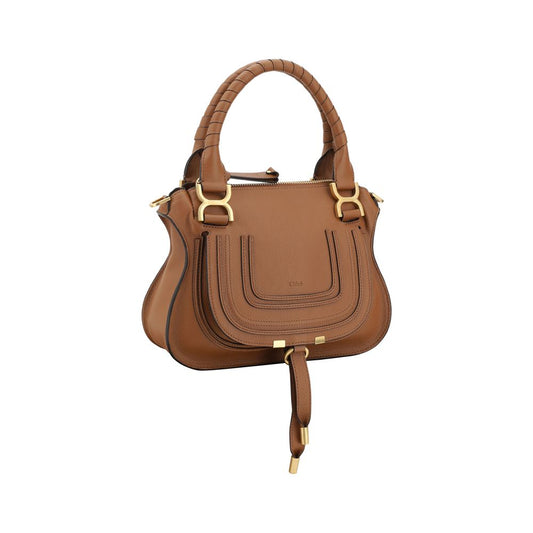 Chloé Brown Bos Taurus Shoulder Bag - XT & Co