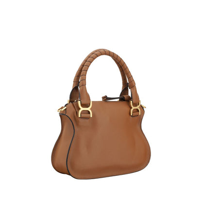 Chloé Brown Bos Taurus Shoulder Bag - XT & Co