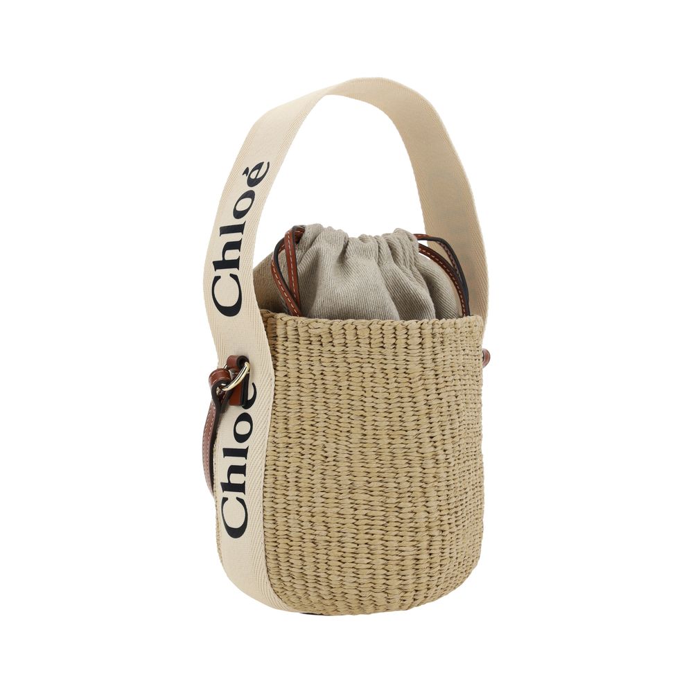 Chloé White Canvas Shoulder Bag - XT & Co