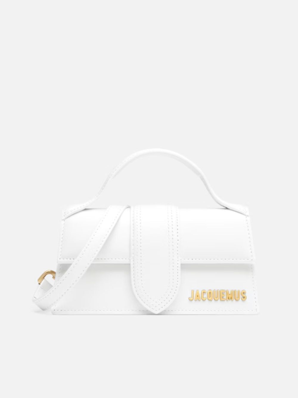 Jacquemus White Le Bambino Calfskin Leather Handbag - XT & Co