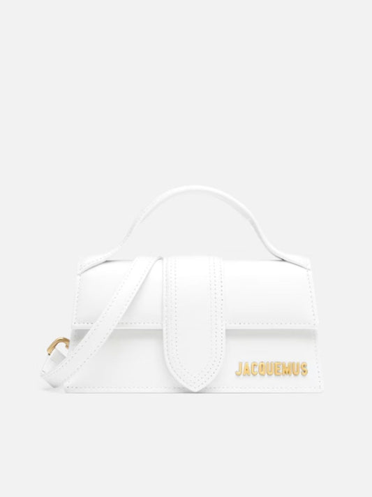 Jacquemus White Le Bambino Calfskin Leather Handbag - XT & Co