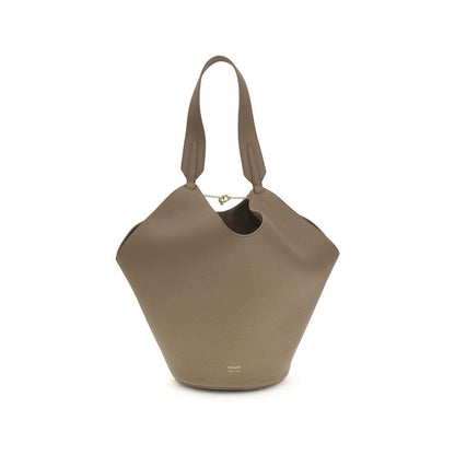 Khaite Beige-Tone Calfskin Shoulder Bag - XT & Co