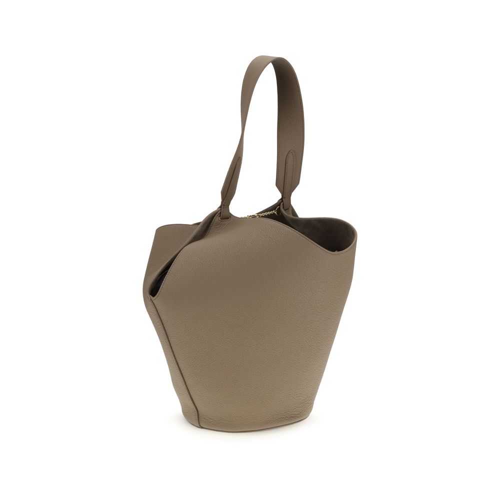 Khaite Beige-Tone Calfskin Shoulder Bag - XT & Co