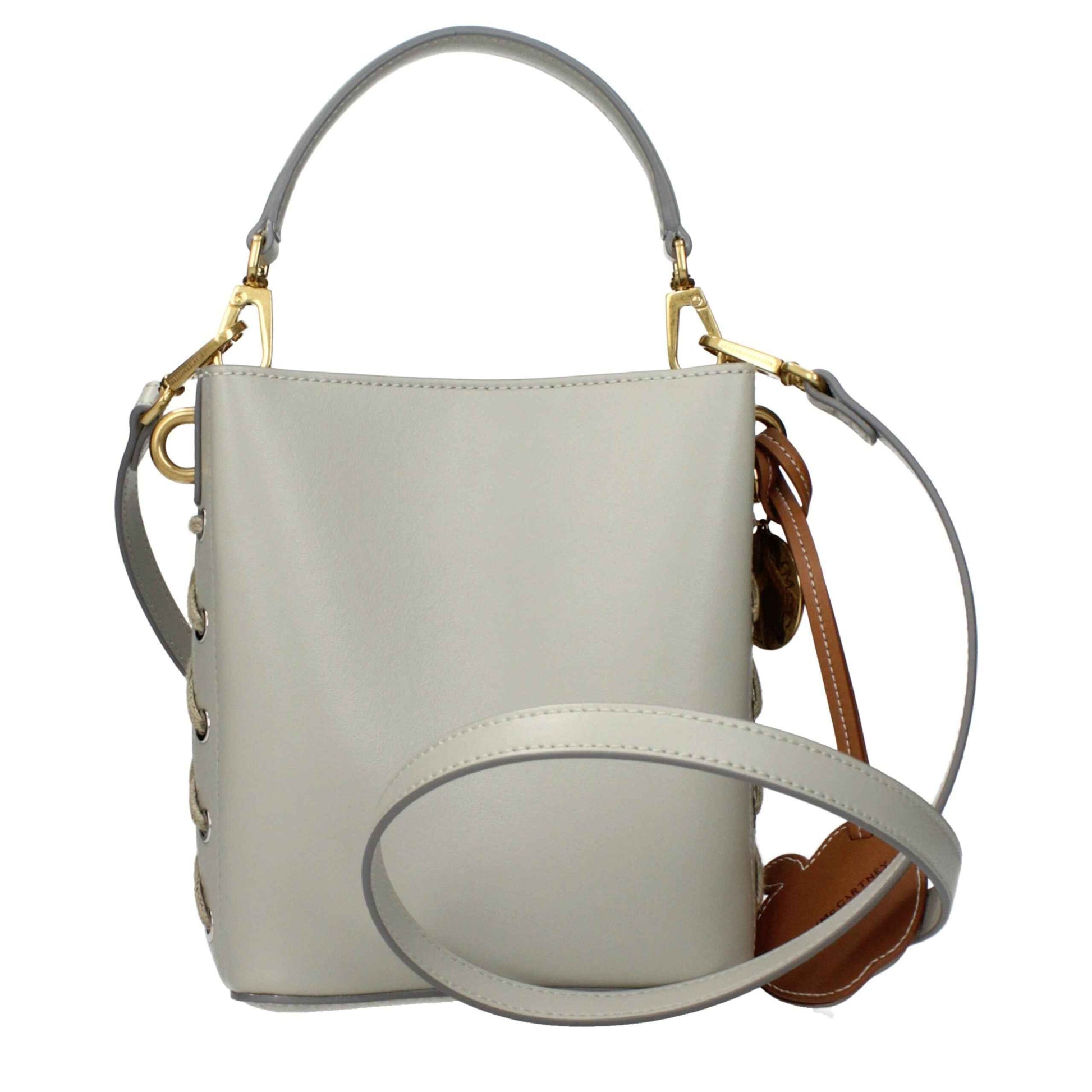 Stella McCartney Gray Eco Leather Shoulder Bag - XT & Co