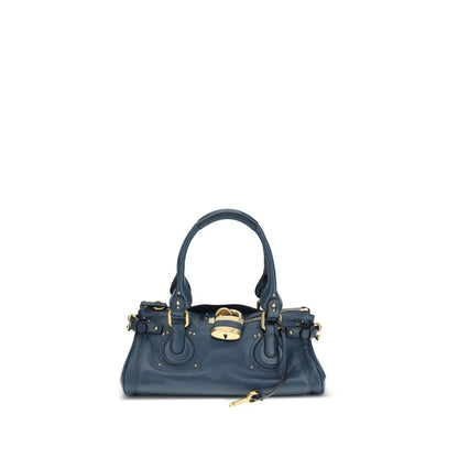Chloé Blue Buffalo Leather Shoulder Bag - XT & Co