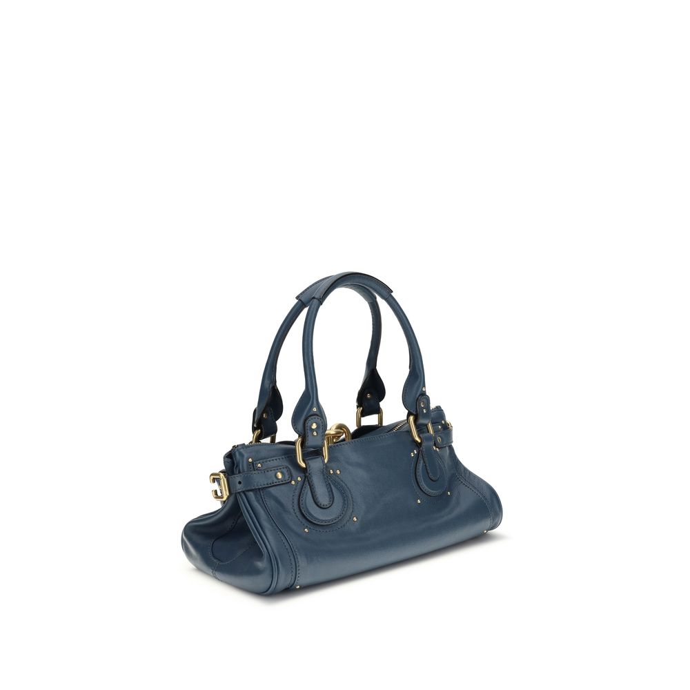 Chloé Blue Buffalo Leather Shoulder Bag - XT & Co