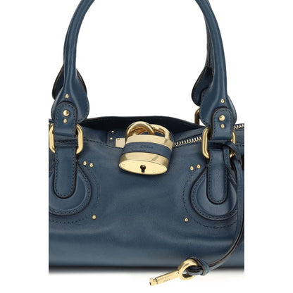 Chloé Blue Buffalo Leather Shoulder Bag - XT & Co