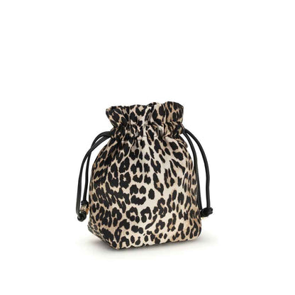 Ganni Multicolor Recycled Polyester Backet Bag by Ganni