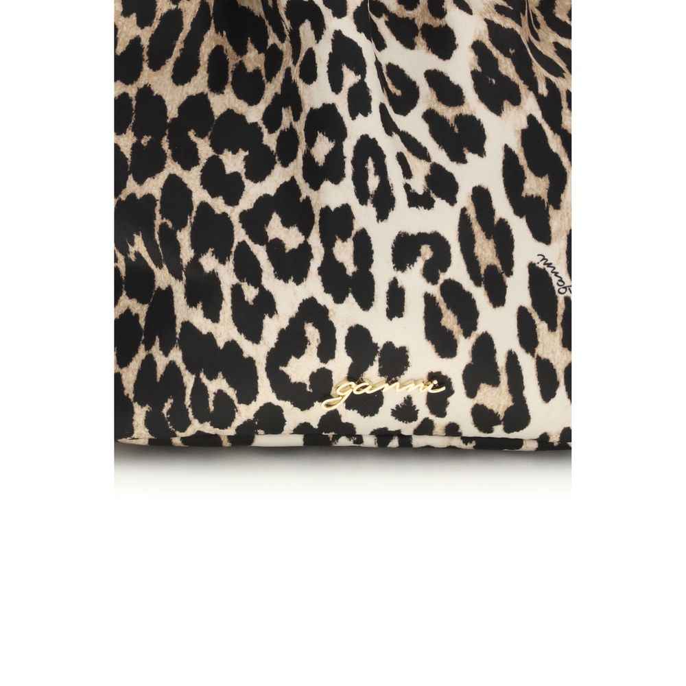 Ganni Multicolor Recycled Polyester Backet Bag by Ganni