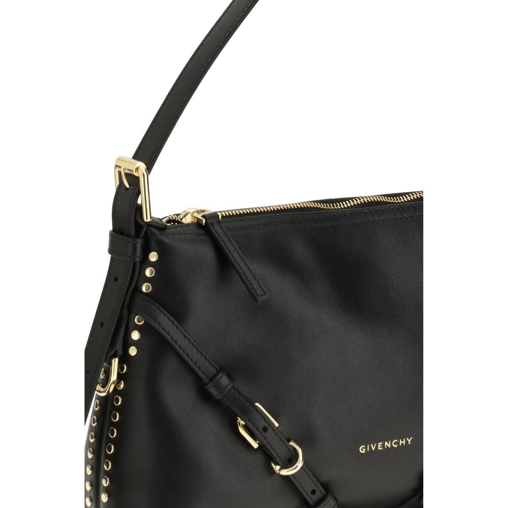 Givenchy Black Calf Leather Shoulder Bag - XT & Co