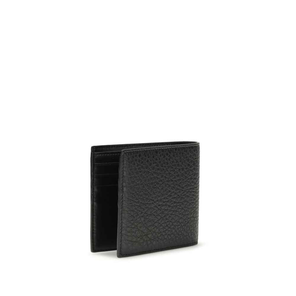 Givenchy Black Calf Leather Bos Taurus Wallet