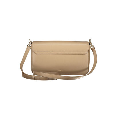 Furla Beige Leather Shoulder Bag - XT & Co