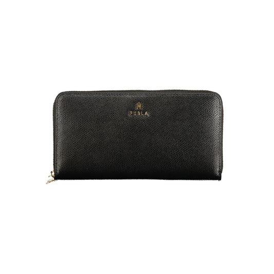Furla Black Leather Wallet - XT & Co