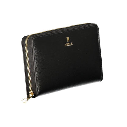 Furla Black Leather Wallet - XT & Co