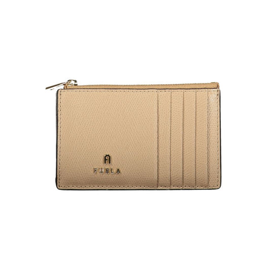 Furla Beige Leather Wallet - XT & Co