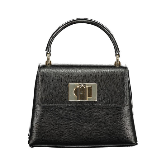 Furla Black Leather Handbag - XT & Co