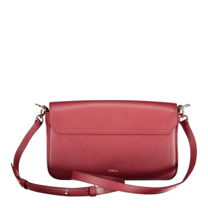 Furla Iride Handbag Red Leather