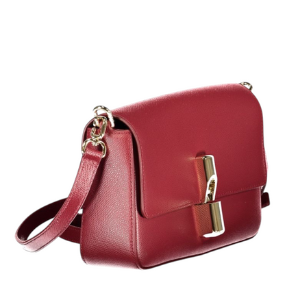 Furla Iride Handbag Red Leather