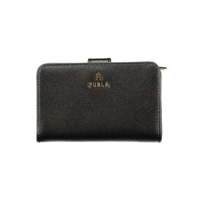 Furla Black Leather Wallet - XT & Co